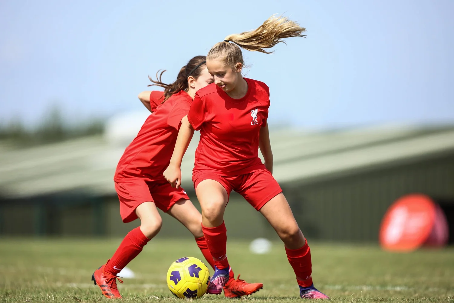 Actividad de equipo en el campus del Liverpool FC